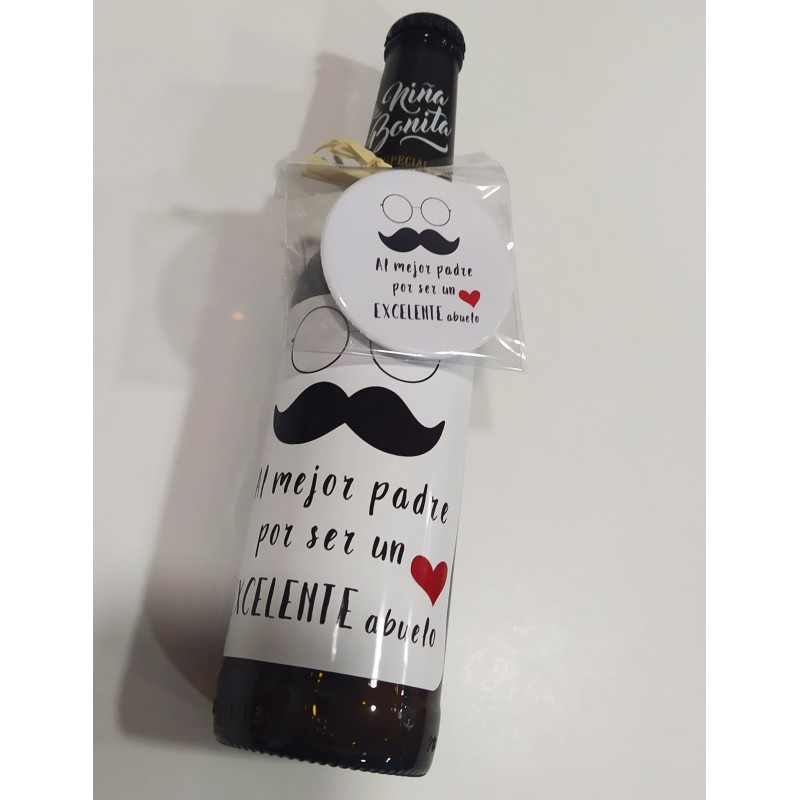 CERVEZA + ABRIDOR FRASE PAPÁ 1