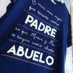 CAMISETA PAPÁ Y ABUELO