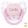 Chupete Baby Chic Corazones Personalizado