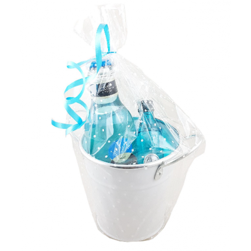KIT GIN TONIC AZUL CUBO